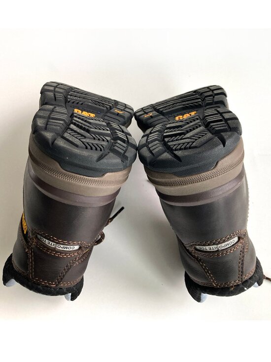 Caterpillar Excavator Leather Work Boots main image 12